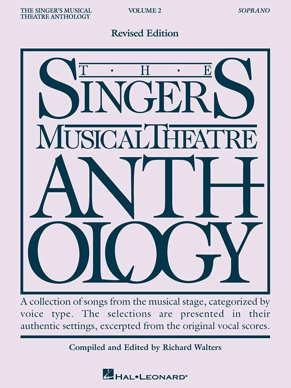 The Singer\'s Musical Theatre Anthology Volume 2 - Walters - Soprano Voice - Book