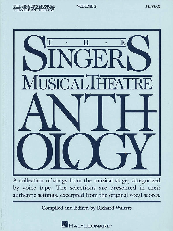 The Singer\'s Musical Theatre Anthology Volume 2 - Walters - Tenor Voice - Book