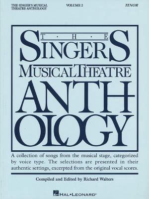 Hal Leonard - The Singers Musical Theatre Anthology Volume 2 - Walters - Tenor Voice - Book