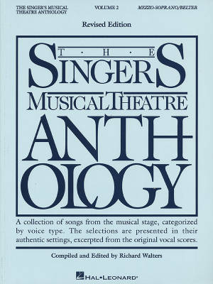 The Singer\'s Musical Theatre Anthology Volume 2 - Walters - Mezzo-Soprano/Belter Voice - Book