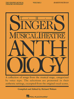 The Singer\'s Musical Theatre Anthology Volume 2 - Walters - Baritone/Bass Voice - Book