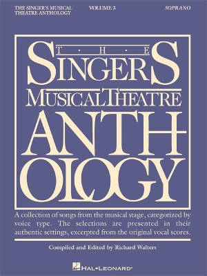 Hal Leonard - The Singers Musical Theatre Anthology Volume 3 - Walters - Soprano Voice - Book