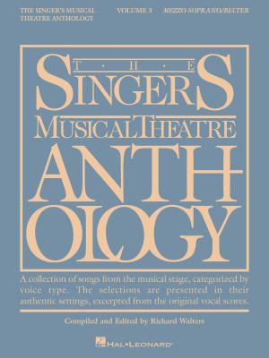 The Singer\'s Musical Theatre Anthology Volume 3 - Walters - Mezzo-Soprano/Belter Voice - Book