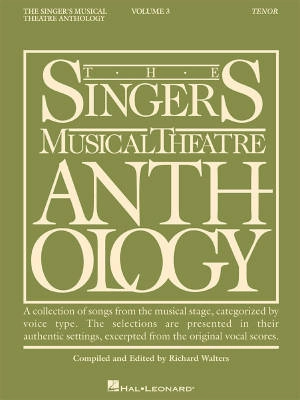 Hal Leonard - The Singers Musical Theatre Anthology Volume 3 - Walters - Tenor Voice - Book