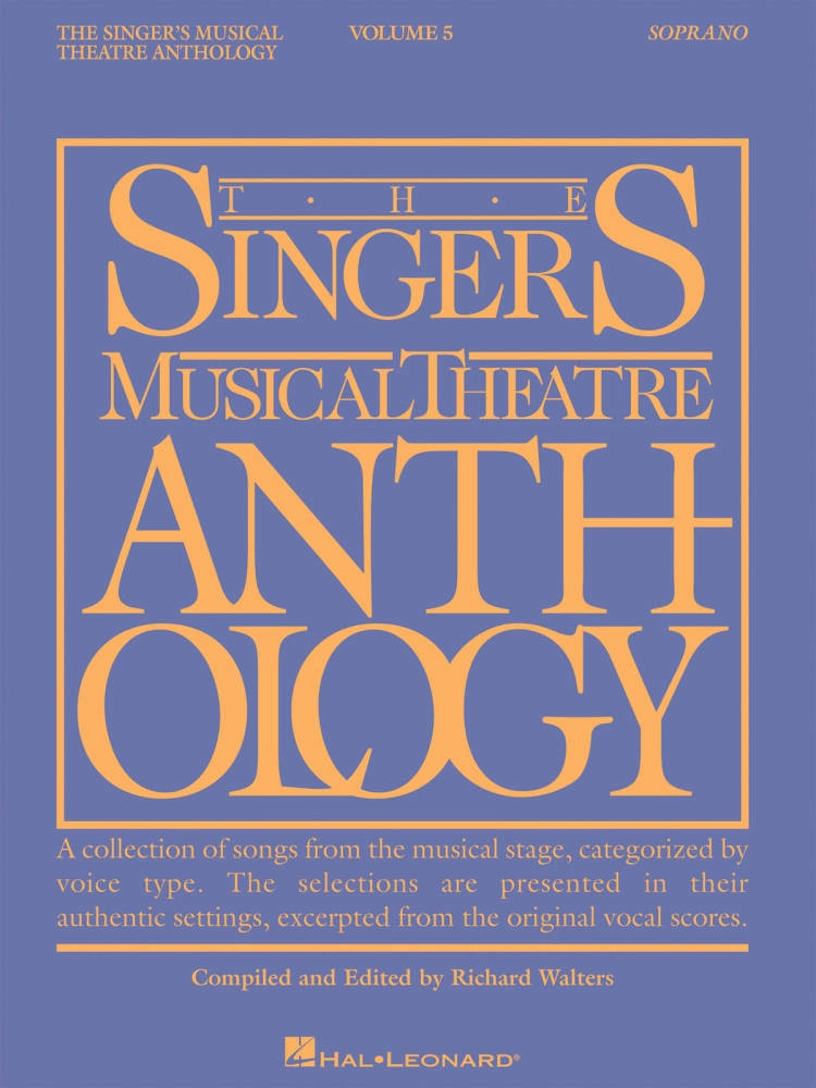 The Singer\'s Musical Theatre Anthology Volume 5 - Walters - Soprano Voice - Book