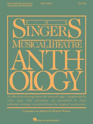 Hal Leonard - The Singers Musical Theatre Anthology Volume 5 - Walters - Tenor Voice - Book