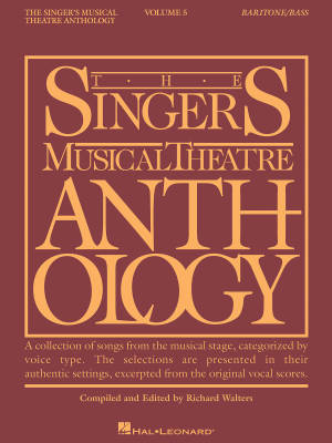 The Singer\'s Musical Theatre Anthology Volume 5 - Walters - Baritone/Bass Voice - Book
