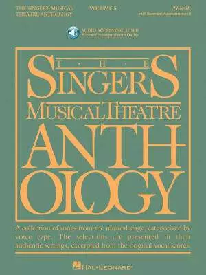 Hal Leonard - The Singers Musical Theatre Anthology Volume 5 - Walters - Tenor Voice - Book/Audio Online