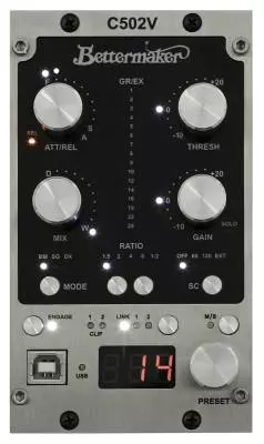 C502V 500 Series 3 In 1 Stereo, Dual Mono, M/S Compressor