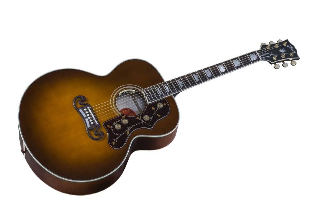 SJ-200 Custom Quilt Ltd - Amber