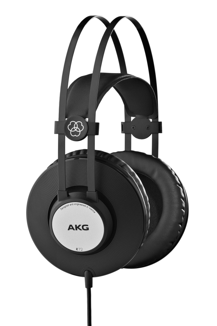 AKG K72 Closed Back Studio Headphones Long McQuade