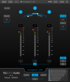 Halo Upmix - Stereo to 5.1 and 7.1 Upmixer - Download