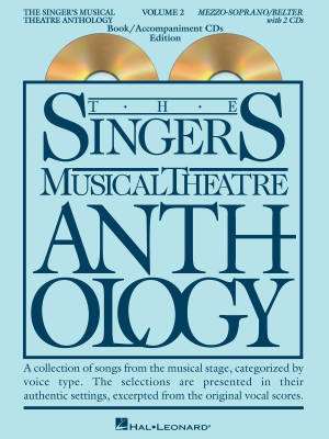The Singer\'s Musical Theatre Anthology Volume 2 - Walters - Mezzo-Soprano/Belter Voice - Book/2 CDs