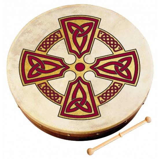 Celtic Cross 12\'\' Bodhran - Kilkenny