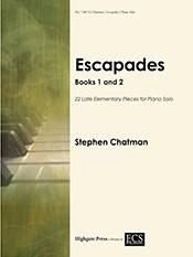 ECS Publishing - Escapades: Books 1 and 2 - Chatman - Late Elementary Piano - Book