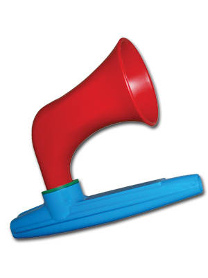 Wazoo - Plastic Kazoo with Horn