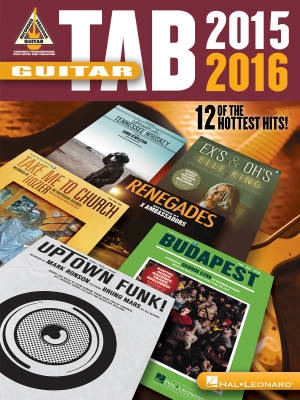 Hal Leonard - Guitar Tab 2015-2016 - Guitar TAB - Book