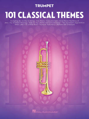 101 Classical Themes for Trumpet - Book
