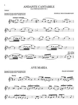 101 Classical Themes for Violin - Book
