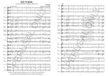 Nocturne From \'a Midsummer Night\'s Dream\' - Mendelssohn/Brand - Concert Band/Horn or Alto Sax Solo - Gr. 3