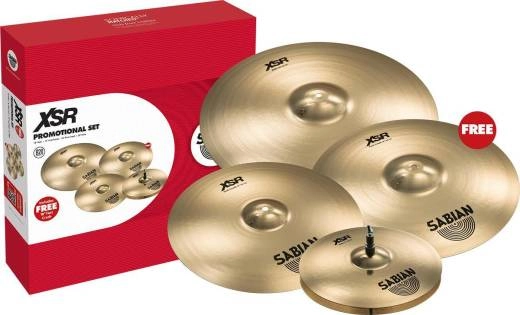 Sabian - XSR Performance Set 14HH/16C/20R w/Free 18