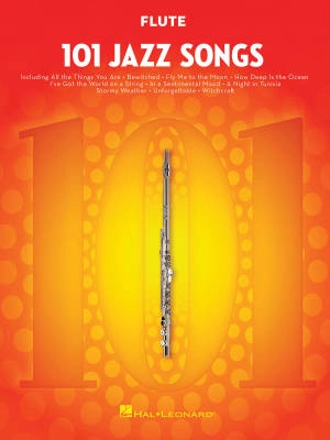 101 Jazz Songs for Flute - Book