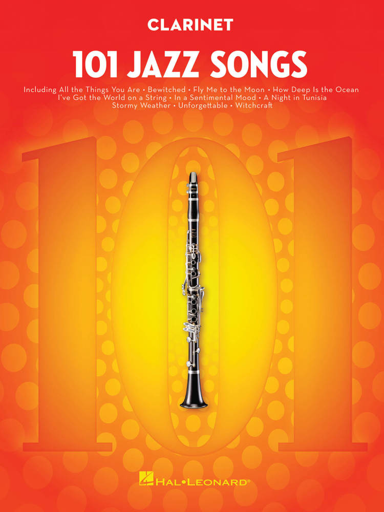 101 Jazz Songs for Clarinet - Book