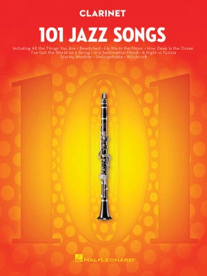 Hal Leonard - 101 Jazz Songs for Clarinet - Book