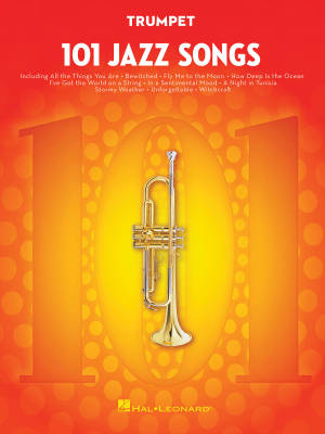 101 Jazz Songs for Trumpet - Book