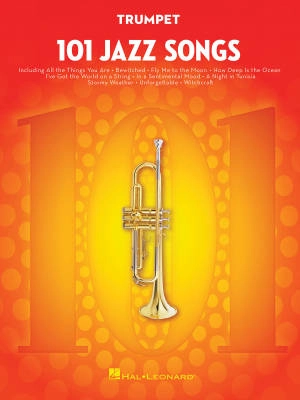 Hal Leonard - 101 Jazz Songs for Trumpet - Book