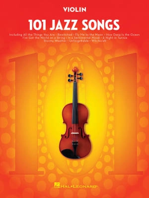 Hal Leonard - 101 Jazz Songs for Violin - Book