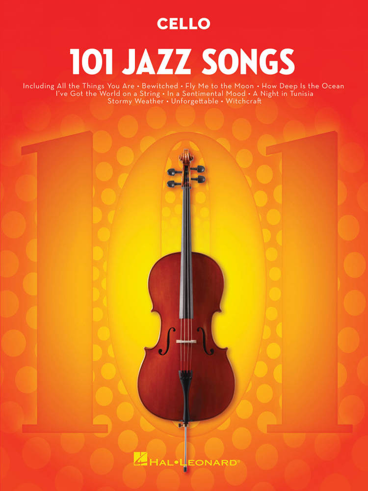 101 Jazz Songs for Cello - Book