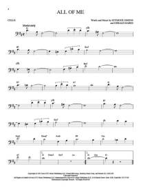 101 Jazz Songs for Cello - Book