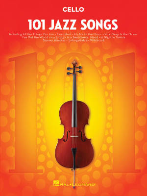 Hal Leonard - 101 Jazz Songs for Cello - Book