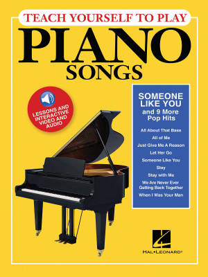Teach Yourself to Play \'\'Someone like You\'\' & 9 More Pop Hits - Piano - Book/Media Online