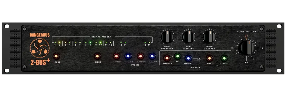 2-BUS+ Next Generation 16x2 Analog Summing Mixer
