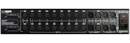 2-BUS+ Next Generation 16x2 Analog Summing Mixer
