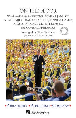 Hal Leonard - On the Floor - Wallace/McCutchen - Marching Band - Gr. 3