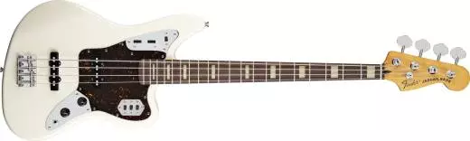Jaguar Bass - Rosewood Neck in Olympic White