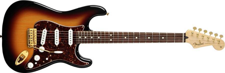 Deluxe Player Stratocaster - Rosewood Fingerboard - 3 Colour Sunburst