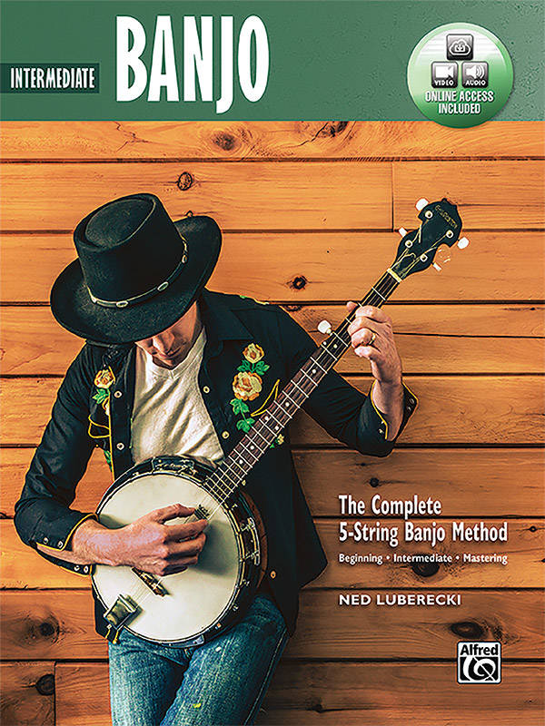 The Complete 5-String Banjo Method: Intermediate Banjo - Luberecki - Book/Audio & Video Online