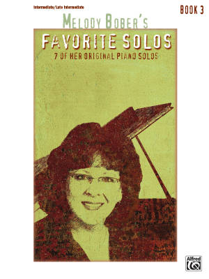 Alfred Publishing - Melody Bobers Favorite Solos, Book 3 - Intermediate/Late Intermediate Piano - Book