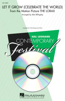 Hal Leonard - Let It Grow (Celebrate the World) - Billingsley - ShowTrax CD