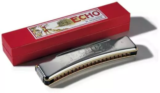Echo 40 Octave Harmonica - Key Of C