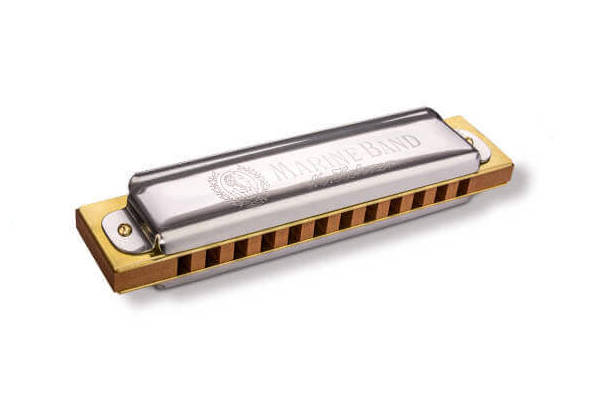 Marine Band Harmonica (12 Hole)  - Key Of G