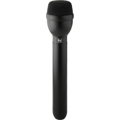 Electro-Voice - Classic Omnidirectional Interview Microphone - Black