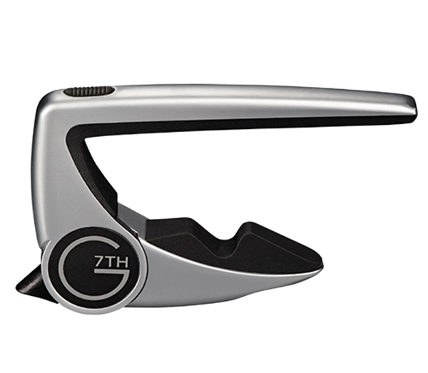 Performance 2 Capo for Classical Guitar - Silver