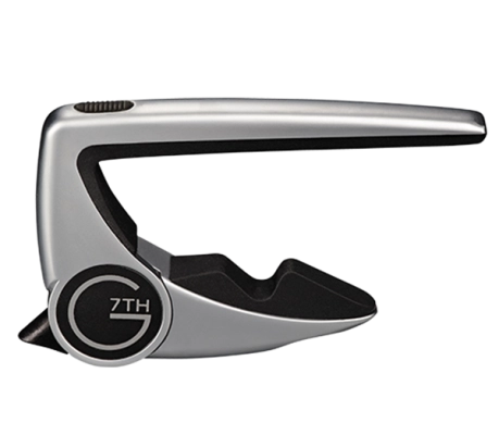 Performance 2 Capo for Classical Guitar - Silver