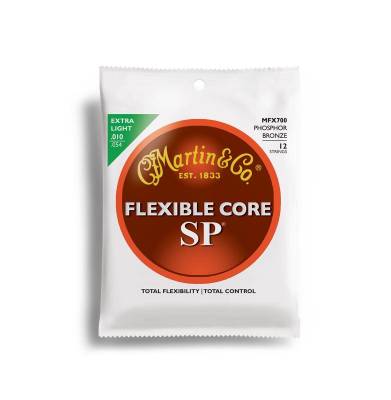 Martin Guitars - FX Flexible Core Silk & Phosphor Strings