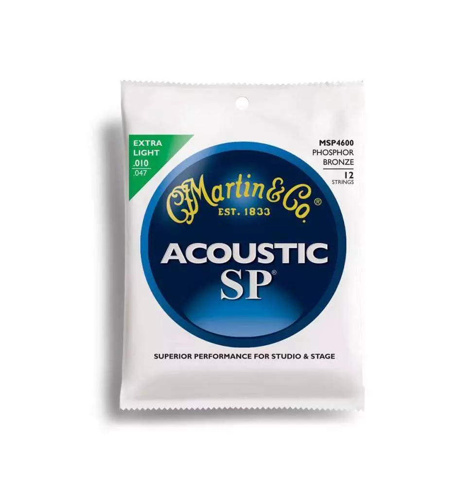 92/8 Phosphor Bronze 10-47 Acoustic Strings